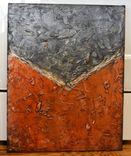 24x30 Original Modern Textured Contemporary Abstract Painting By Alisha "Hidden Beneath The Cracks" 2 small