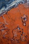 24x30 Original Modern Textured Contemporary Abstract Painting By Alisha "Hidden Beneath The Cracks" 5 small