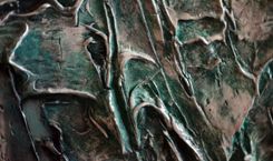 36x24 Original Modern Textured Contemporary Abstract Painting By Alisha "New Continent" 7 small