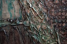 36x24 Original Modern Textured Contemporary Abstract Painting By Alisha "New Continent" 1 small