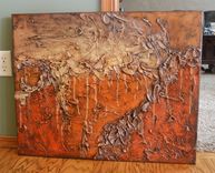 24x30 Original Modern Textured Contemporary Abstract Painting By Alisha "Dune" 5 small