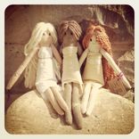 Organic Rag Dolls 6 small