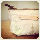 Japanese Maple Leave Pouch With Leather Strap 4 small