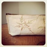 Japanese Maple Leave Pouch With Leather Strap 6 small