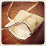 Japanese Maple Leaf Printed Organic Linen With Heavy Metal Zipper And Rivets 4 small