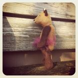 Lucy -- Two Toned 12 " Bear 1 small