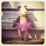 Lucy -- Two Toned 12 " Bear 2 small