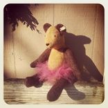 Lucy -- Two Toned 12 " Bear 4 small