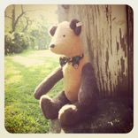 Vintage Style Stuffed Bear 3 small