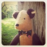 Vintage Style Stuffed Bear 4 small