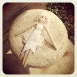 Wedding Rag Doll In A Vintage Lace Dress 4 small