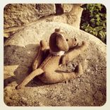 Jointed Dog // Mini // Vintage Style // Hand Stitched Details // Heirloom 3 small