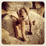 Jointed Dog // Mini // Vintage Style // Hand Stitched Details // Heirloom 4 small