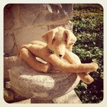 Jointed Dog Greyhound // Fur Made From Recycled Bottles /Vintage Style /Hand Stitched Details 3 small