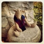 Jointed Bear Traditional Style /Made From Vintage Wool Blanket /Hand Stitched Details /Heirloom 1 small