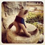 Jointed Bear Traditional Style /Made From Vintage Wool Blanket /Hand Stitched Details /Heirloom 3 small