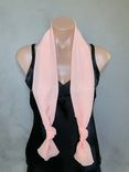 Peach Chiffon Scarf 4 small
