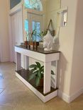 Console Table, Entryway Table, Reclaimed Wood Side Table, Side Sofa Table 2 small