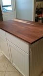 Solid Walnut Counter Top With Burl 2 small