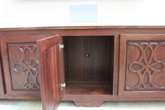 Walnut Credenza Cabinet 5 small