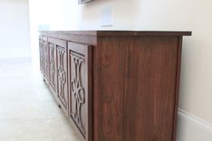 Walnut Credenza Cabinet 6 small