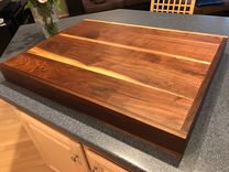 Solid Walnut Stove Cover Or Modified Cutting Board 3 small
