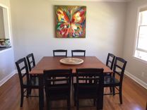 Cherry And Painted Poplar Shaker Table 1 small