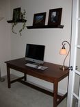 Contemporary Cherry Office Desk 1 small