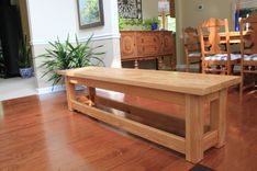 Cypress Outdoor Or Dining Room Bench 1 small