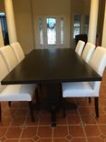 Black Walnut Dining Table- Extra Dark Espresso Stain 1 small