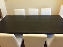 Black Walnut Dining Table- Extra Dark Espresso Stain 4 small