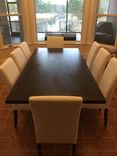 Black Walnut Dining Table- Extra Dark Espresso Stain 3 small