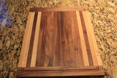 Walnut And Ash Hardwood Cutting Board 1 small