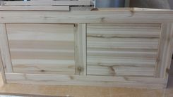 Rustic Cedar Box For Storage 3 small