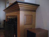 Mantle - N.Y.C. In White Oak And Walnut 2 small