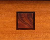 Side Table "Torii" In Sapele 2 small