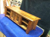 Reclaimed Pine Flat Screen Media Cabinet 4 small