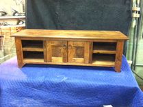 Reclaimed Pine Flat Screen Media Cabinet 5 small