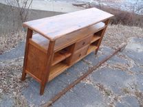 Reclaimed Pine Flat Screen Television Entertainment Center 1 small