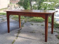 Reclaimed Pine Office Desk 4 small