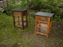 Custom Reclaimed Soapstone Top Bathroom Stands 1 small