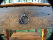 Reclaimed Herringbone Top Night Stands / End Tables 4 small