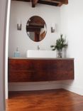 Reclaimed Sliding Barn Door, Cabinet And Vanity 2 small