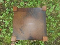 Reclaimed Harbor Oak End Table 2 small