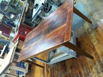 Farmers Table / Harvest Table Made From Reclaimed Antique Pine 2 small