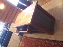 Kitchen Island, Reclaimed With Butcher Block Top 4 small