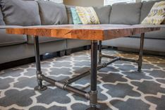 Industrial Coffee Table | Barn Wood Coffee Table 5 small