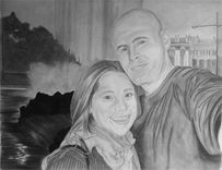 Custom Pencil Portrait 4 small