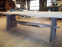 Black Walnut Live Edge Slab Table 2 small