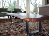 Black Walnut Coffee Table Live Edge 5 small